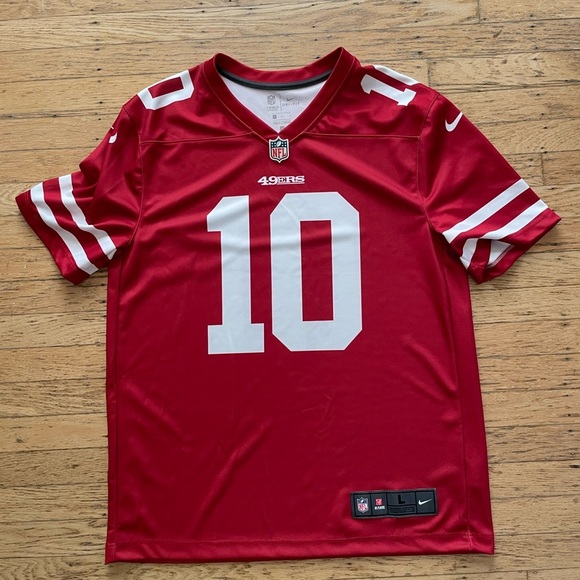 NFL Red On-Field Jersey - Picture 1 of 6